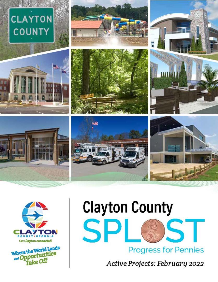 Clayton County SPLOST Completed Projects Feb 2022 Newsletter