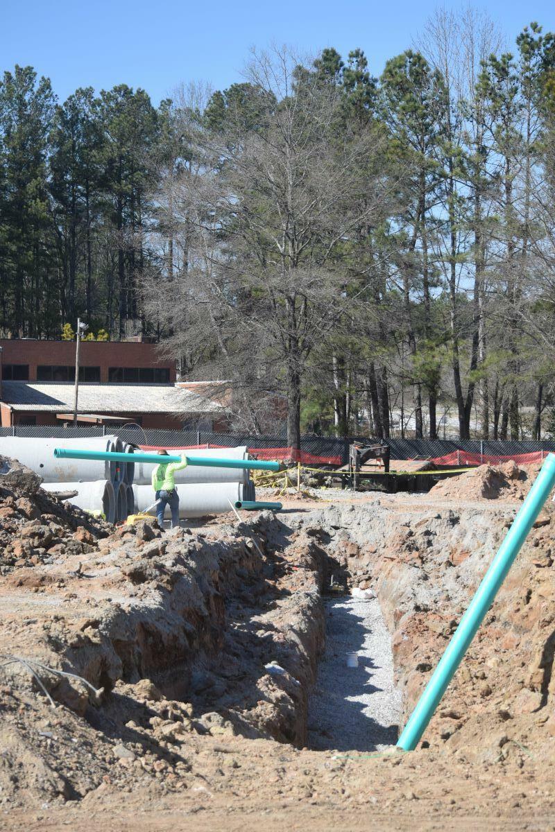 Fire station 1 construction March 2025 pic 2