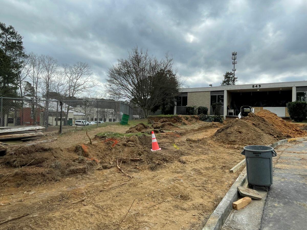 Shelnutt Senior Center March 2025 Construction pic 2