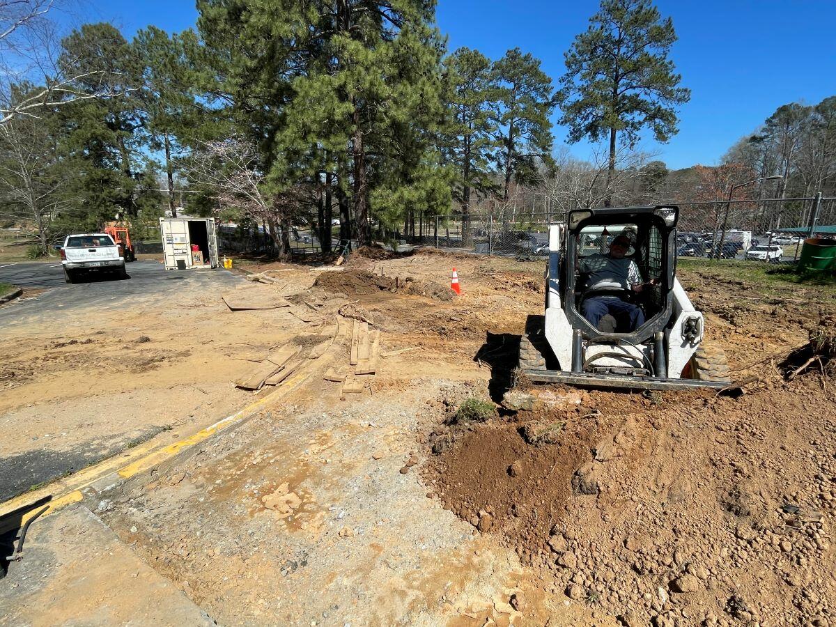 Shelnutt Senior Center March 2025 Construction pic 1