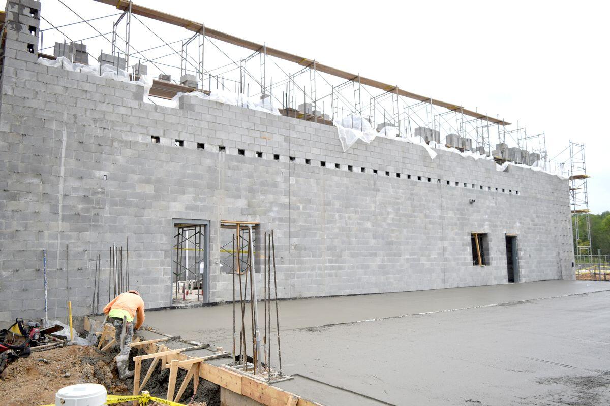 Fire station 1 Building Construction building side view