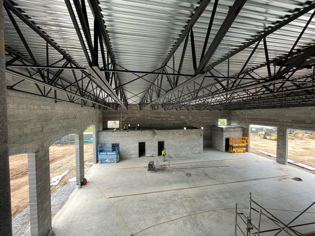 Fire Station 1 construction