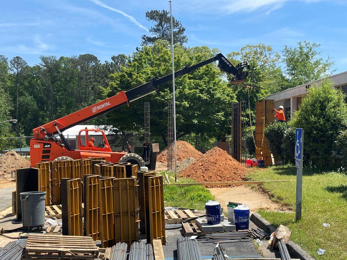 Shelnutt Senior Center Updates Crane