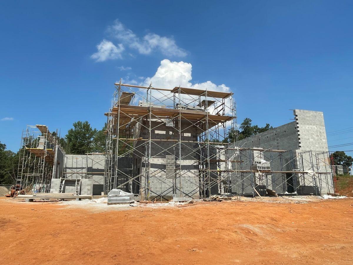 Clayton County Fire Station No. 9 Replacement Metal 2 story framing