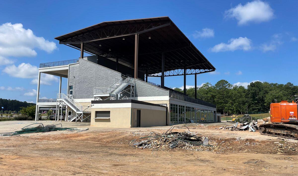 Lakeview Events Center Amphitheater new erected building