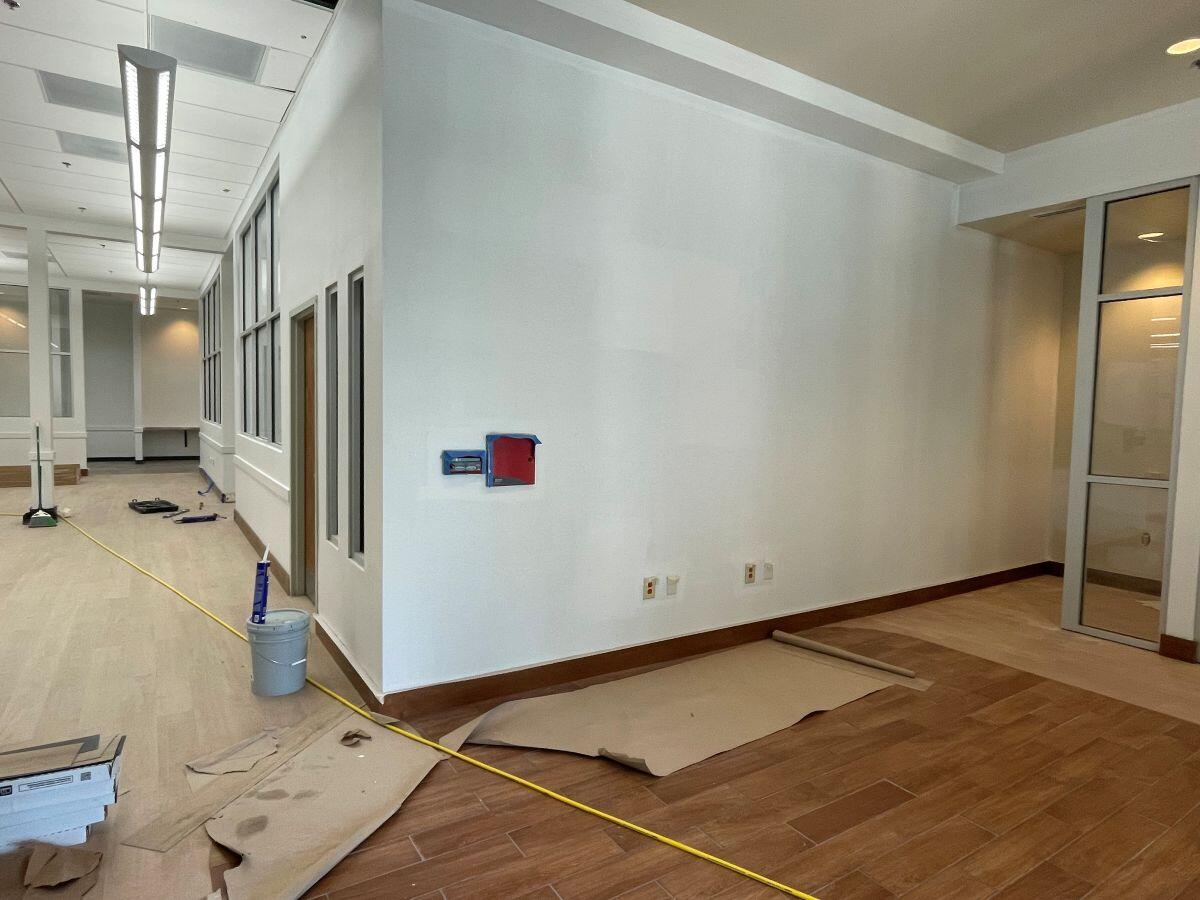 Small business Incubator corner office