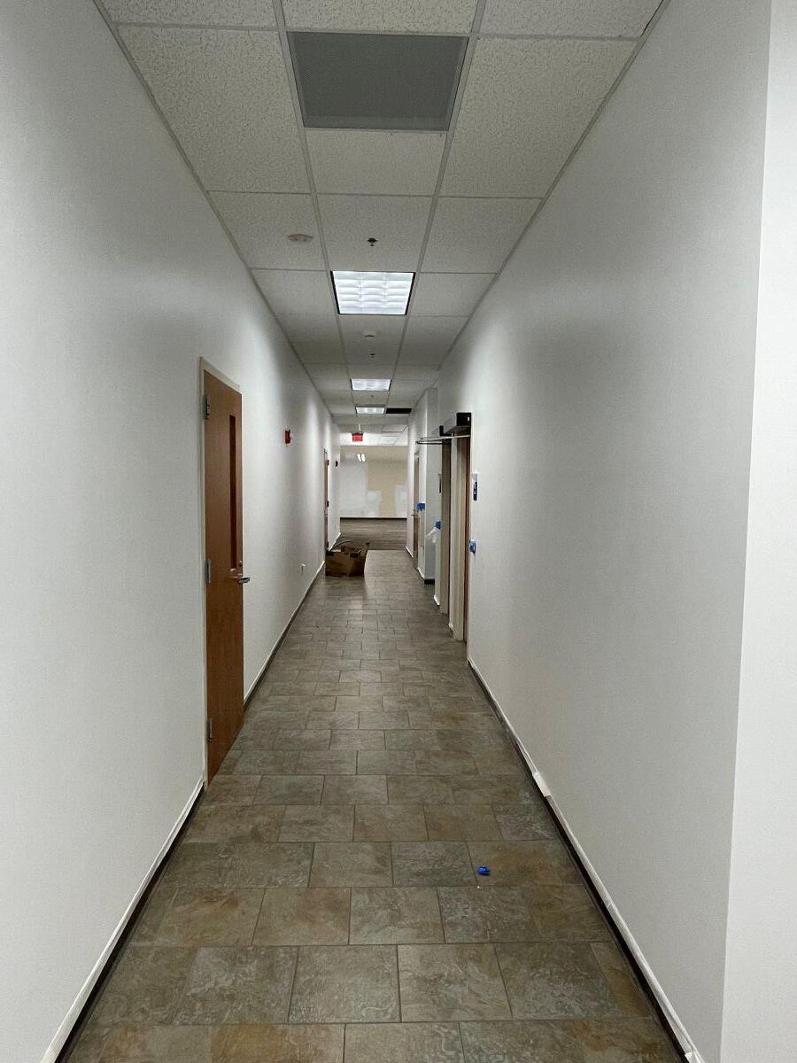 Small business Incubator Hallway