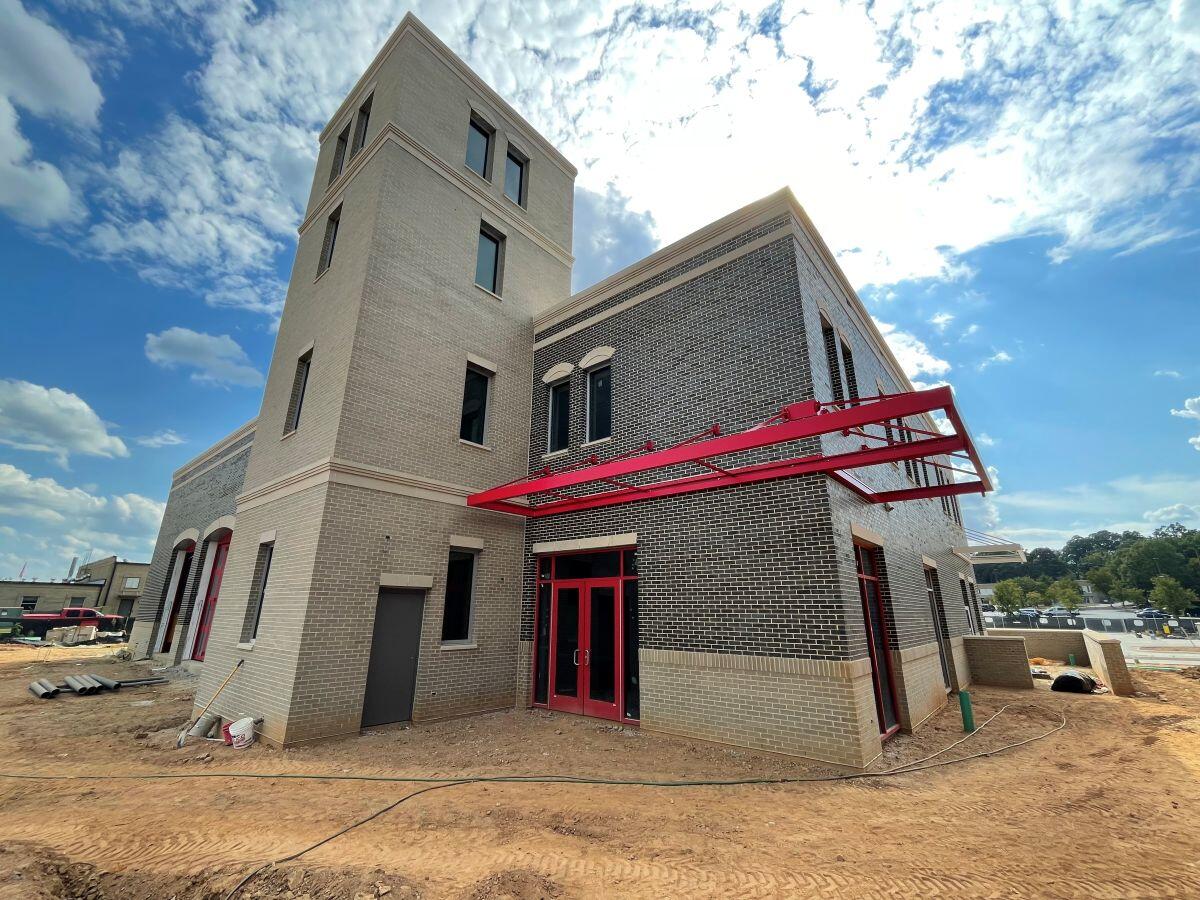 Fire Station 1 cornered backside view