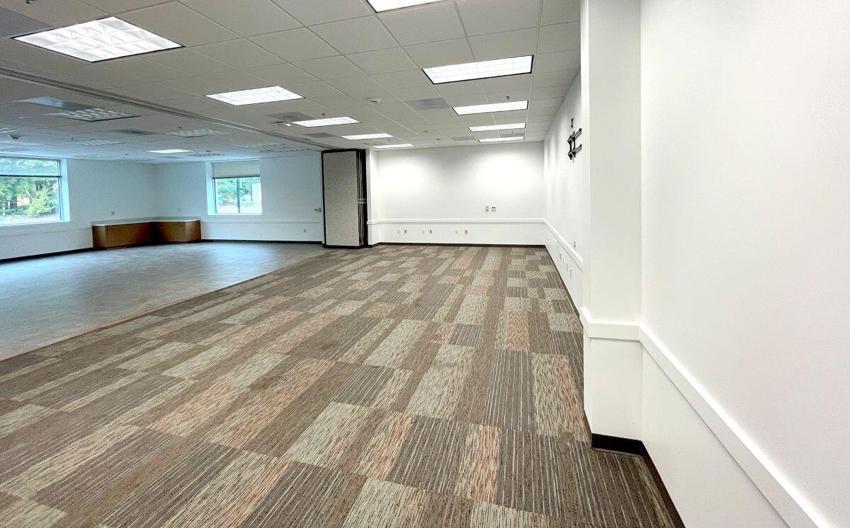 Small business incubator November with cabinets in the corner