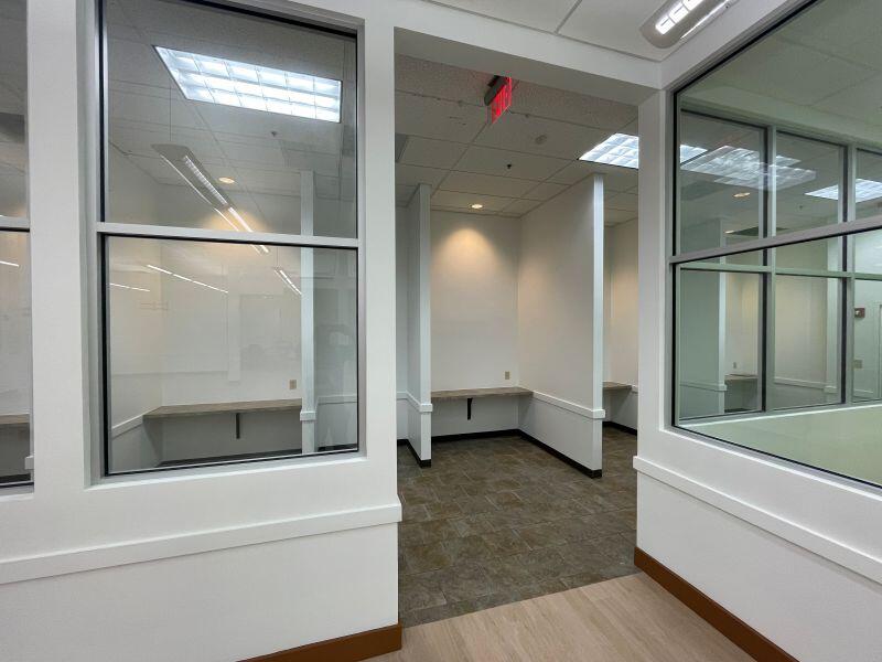 Small business incubator offices finished