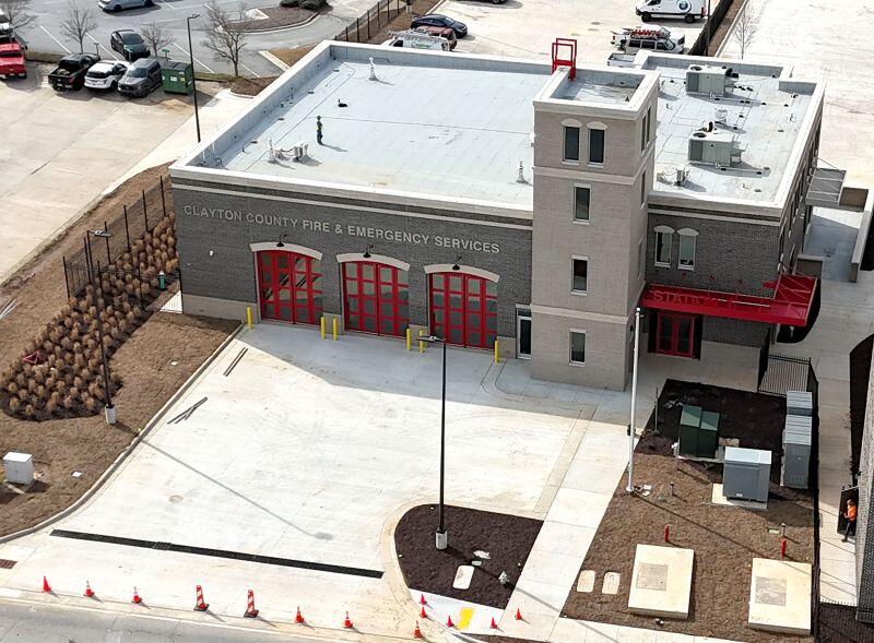 Fire station 1 Airial View