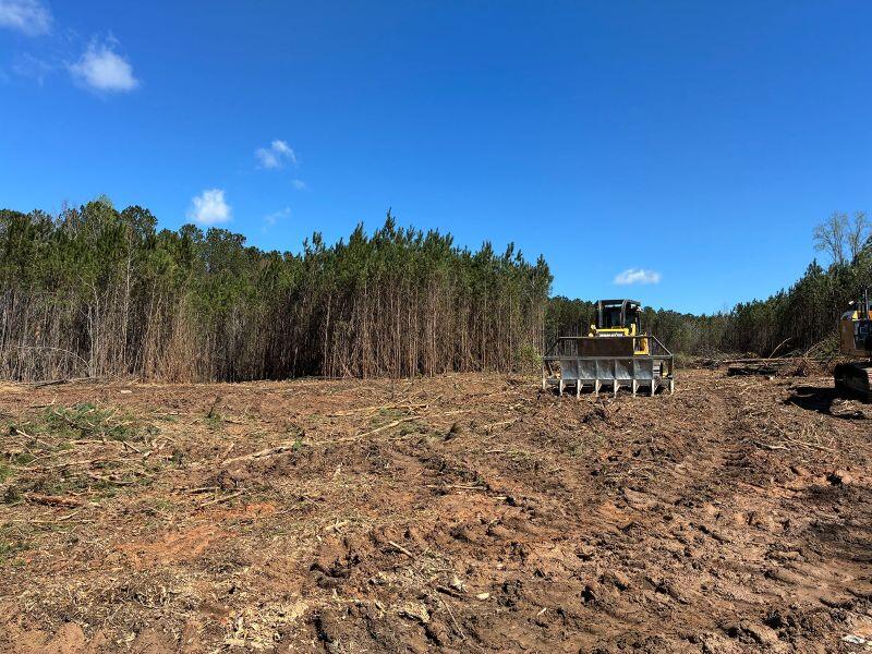 CLayton County Admin Building cleared lot