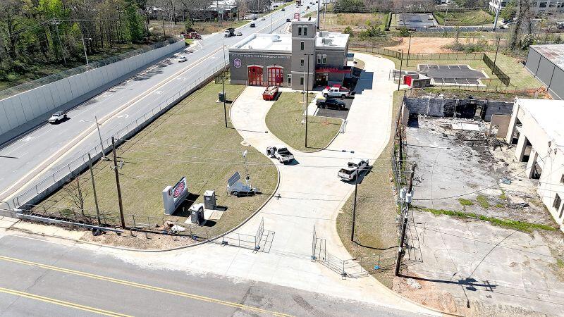 fire station 9 aerial view