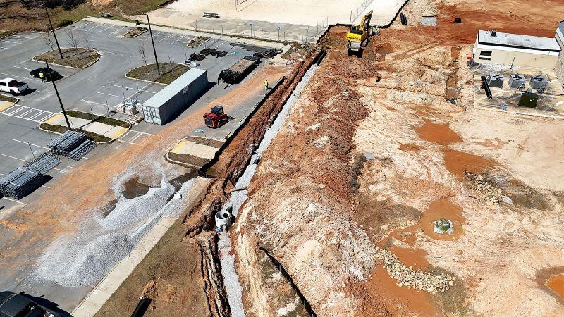 Lakeview March aerial view