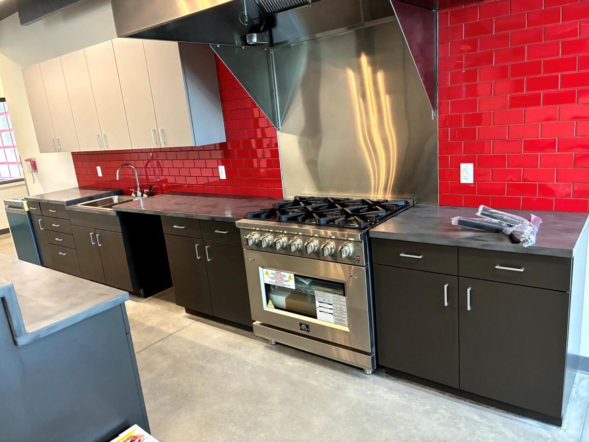Fire station 9 kitchen