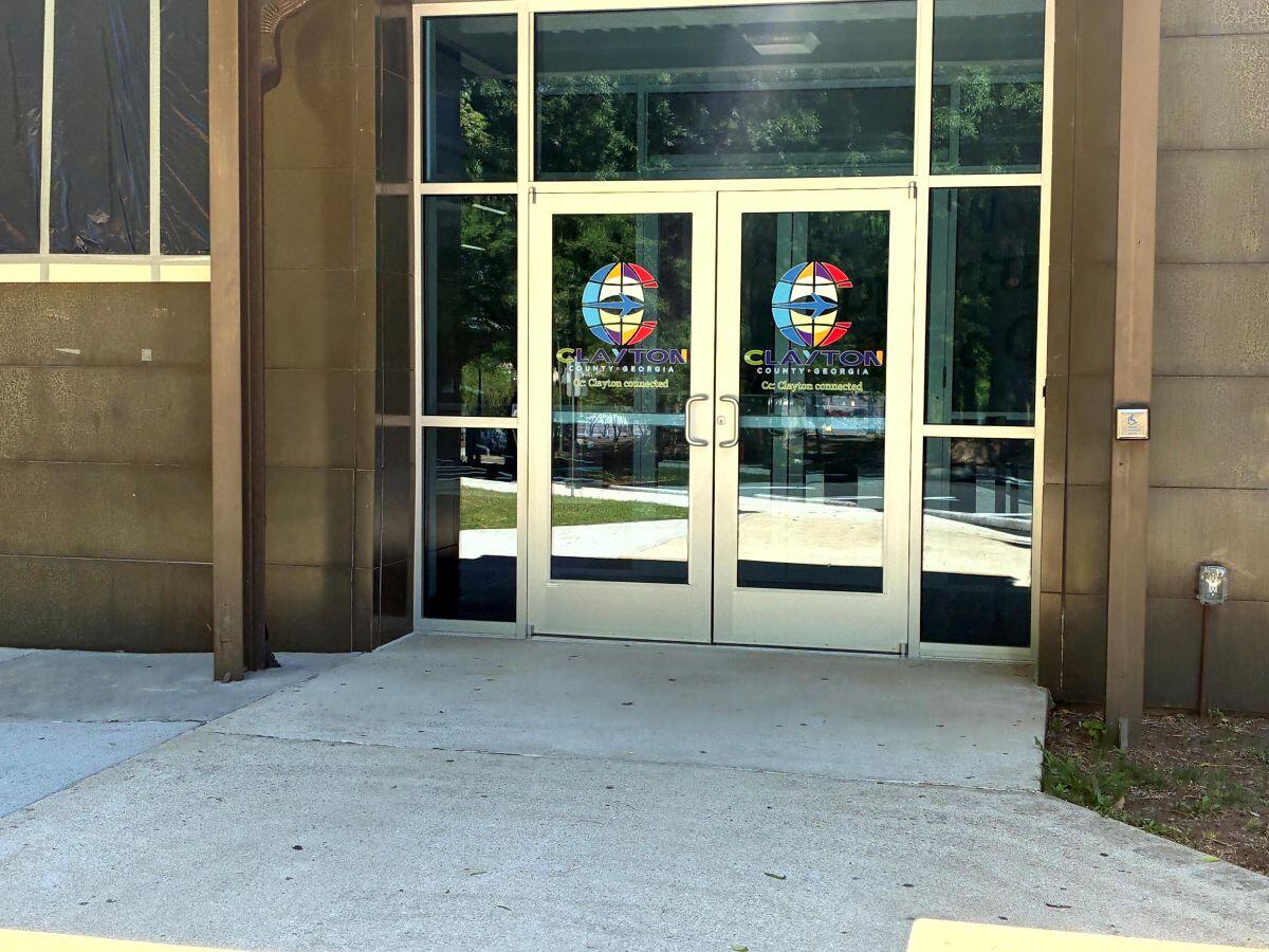 Small business incubator front entrance