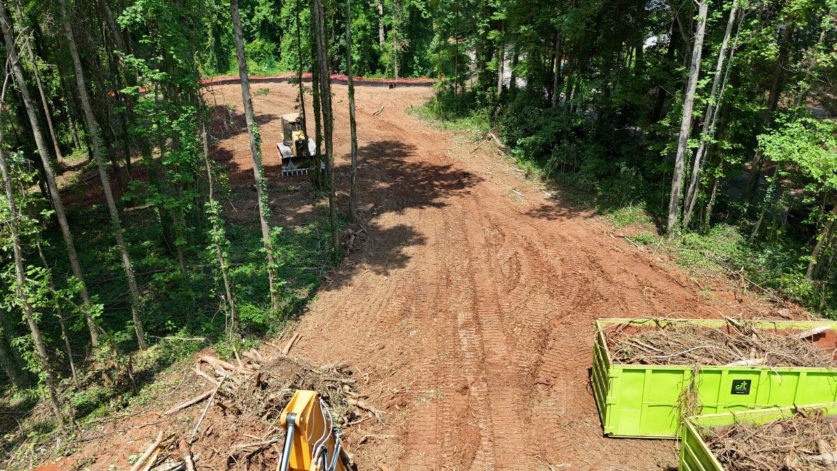 District 1 Pocket Park path created