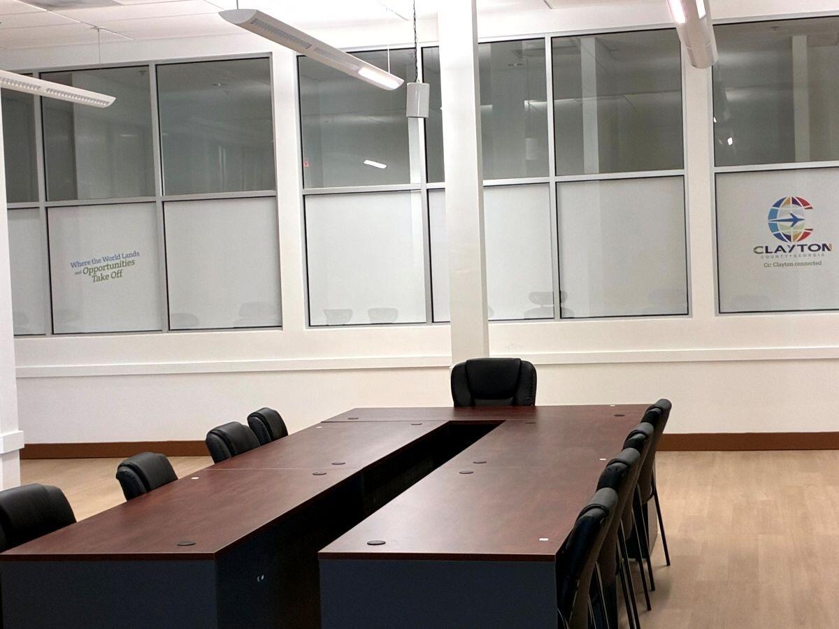 Small Business Incubator conference table