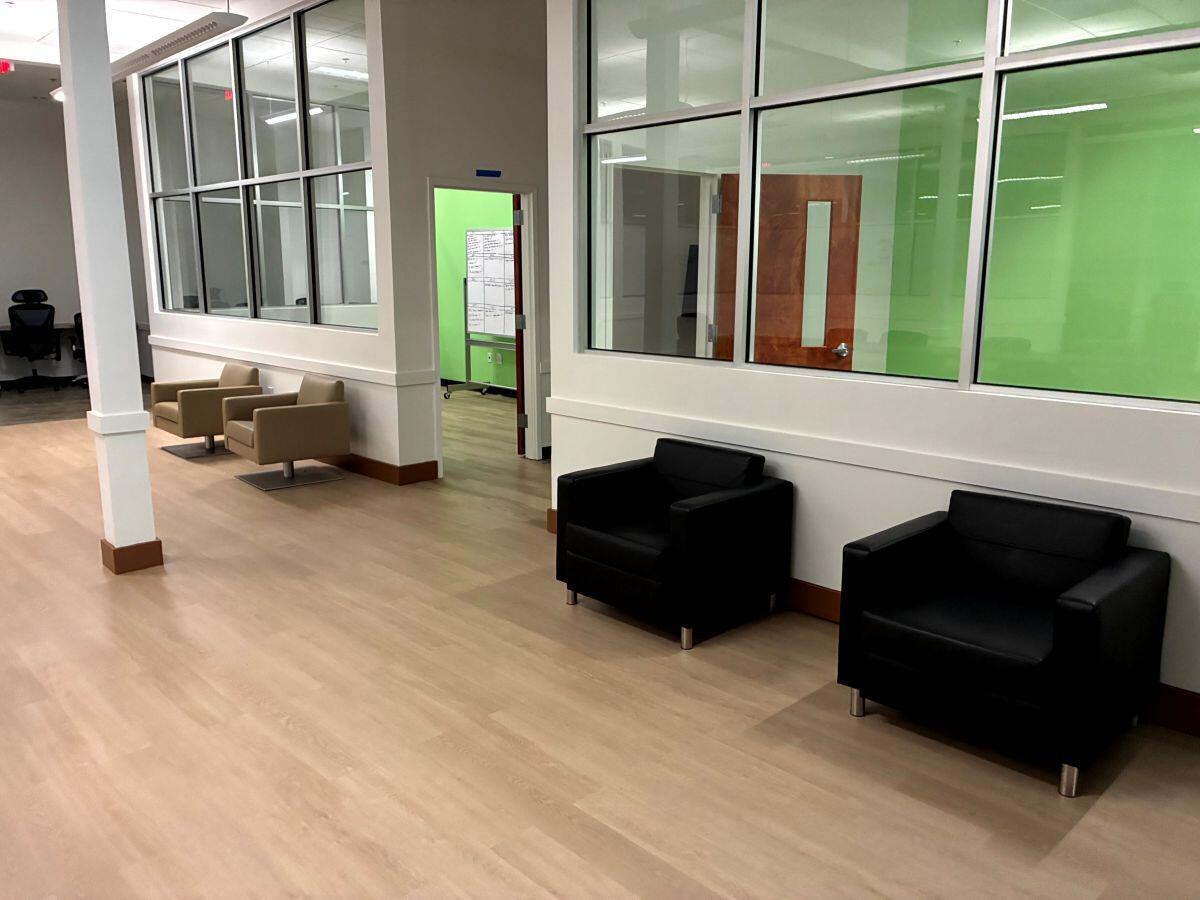Small Business Incubator sitting area