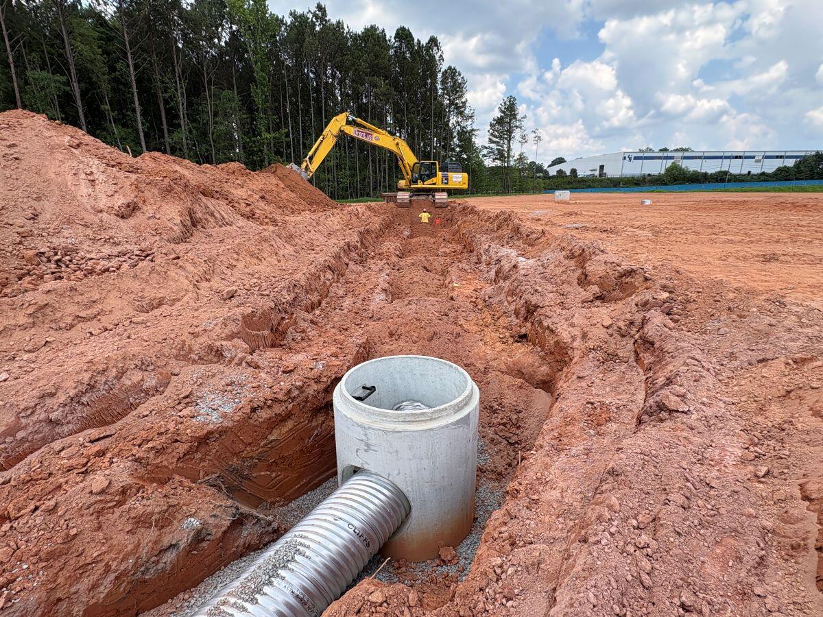 Clayton County Administration Building underground