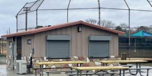 Rum Creek finished concession stand