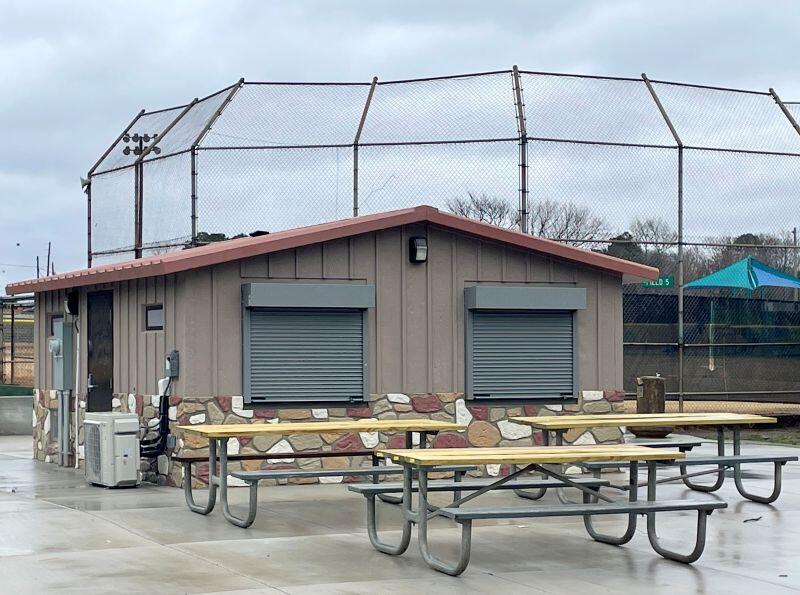 Rum Creek finished concession stand