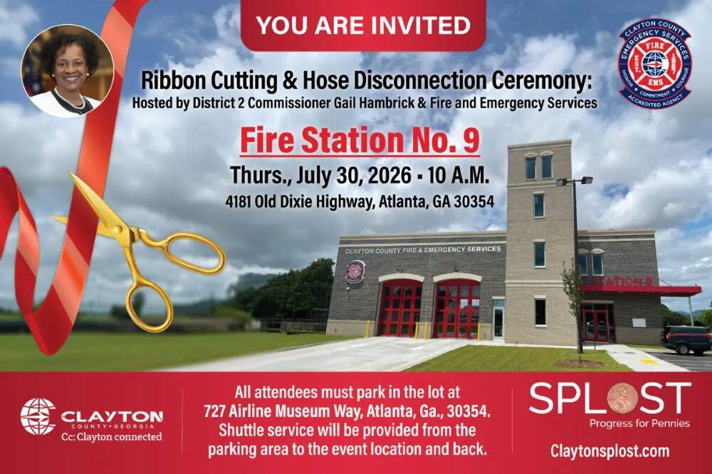 Ribbon cutting flyer