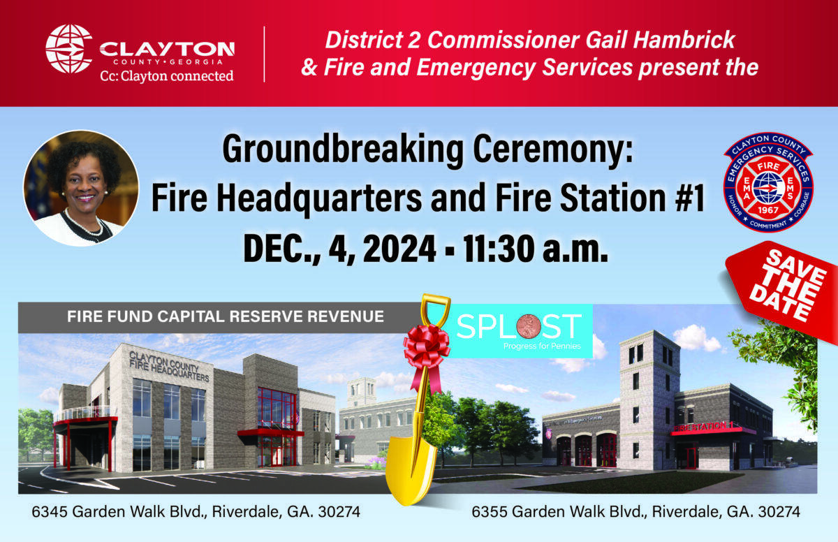 Groundbreaking Ceremony Flyer