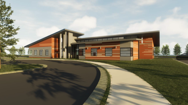 Front of New IT Building