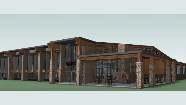 Clayton County Recreation Center - Digital Mock Up Of The Building - Front View Clayton County Recreation Center - Digital Mock Up Of The Building - Front View