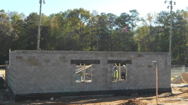 Building walls up