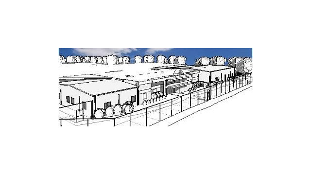 Clayton County Prison - Proposed Drawing - Front View Clayton County Prison - Proposed Drawing - Front View