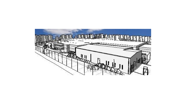 Clayton County Prison - Proposed Drawing - Rear View Clayton County Prison - Proposed Drawing - Rear View