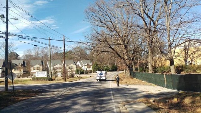 View of Godby Road