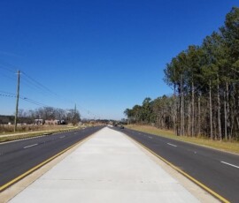 Panola Road all shiny and new