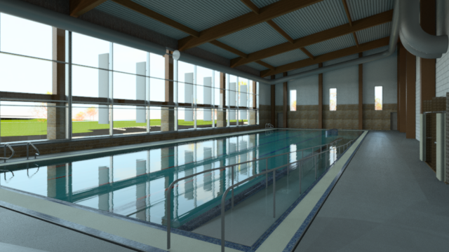 Clayton County Recreation Center - Digital Mock Up Of The Pool Area Clayton County Recreation Center - Digital Mock Up Of The Pool Area