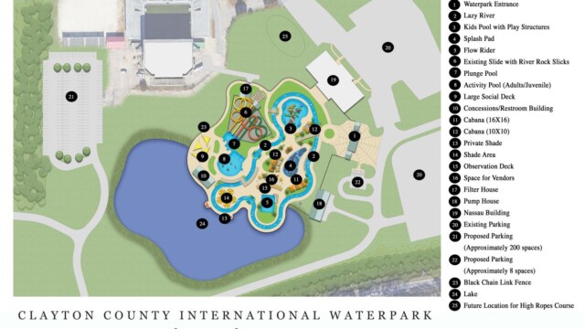 water park map