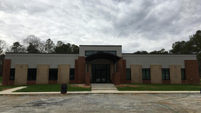 Sector 2 Police building from the front