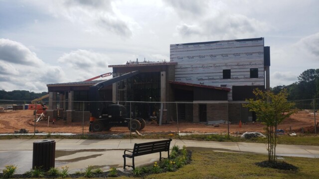Lake Spivey Recreation Center - Rec Center Under Construction - Outside View Lake Spivey Recreation Center - Rec Center Under Construction - Outside View