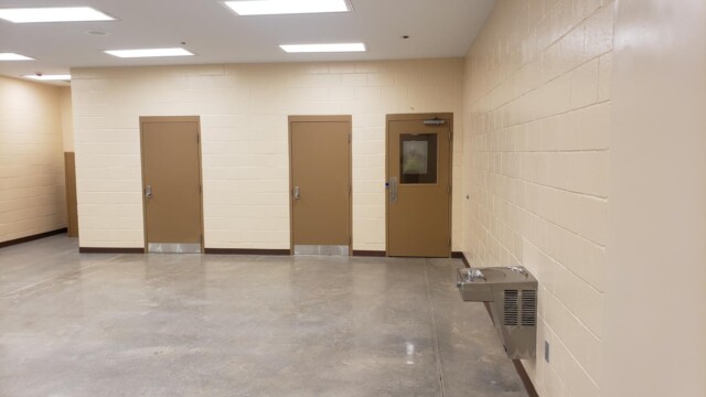 Clayton County Prison - Room Section With Two Closet Doors And Exit Door Clayton County Prison - Room Section With Two Closet Doors And Exit Door