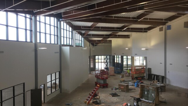 Lake Spivey Recreation Center - Inside Of Building Elevated View Of Construction In Progress Lake Spivey Recreation Center - Inside Of Building Elevated View Of Construction In Progress