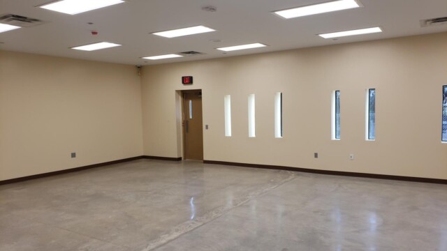 Clayton County Prison - Empty Room With Sliver Windows Clayton County Prison - Empty Room With Sliver Windows