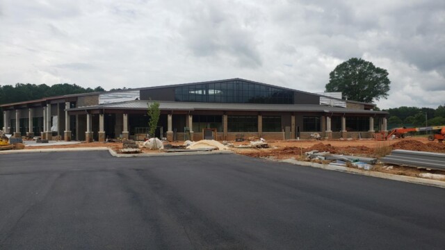 Lake Spivey Recreation Center - Front Of Building With Paved Street Lake Spivey Recreation Center - Front Of Building With Paved Street