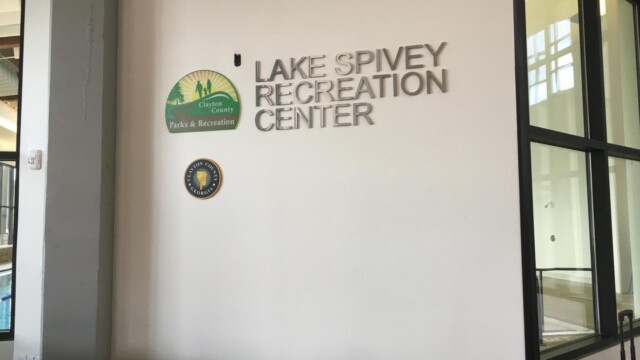 Lake Spivey Recreation Center - Inside Wall Signage Lake Spivey Recreation Center - Inside Wall Signage