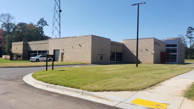 NW Library as viewed from when entering parking lot