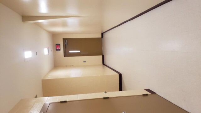 Clayton County Prison - Finished Hallway With Two Doors And Another Hallway Clayton County Prison - Finished Hallway With Two Doors And Another Hallway