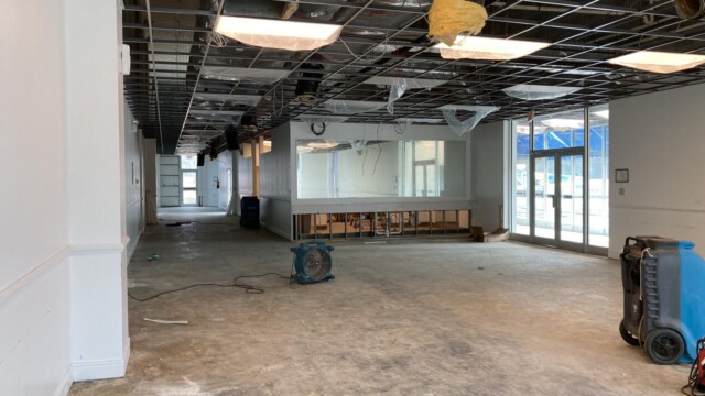 Second level of VIP Complex roughed out