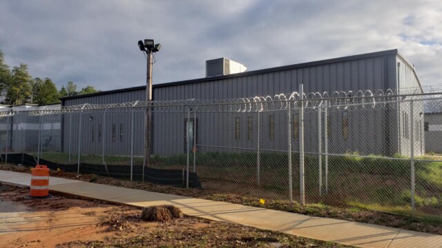 Clayton County Prison - Muddied Parking Area Clayton County Prison - Muddied Parking Area