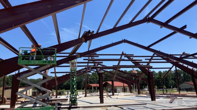 Metal framing for building