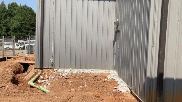 Clayton County Prison - Gutter Drainage System Work Clayton County Prison - Gutter Drainage System Work